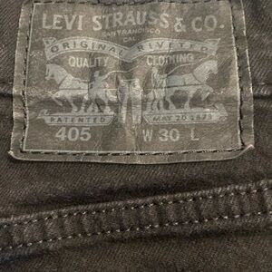 Black Levi Jeanshorts